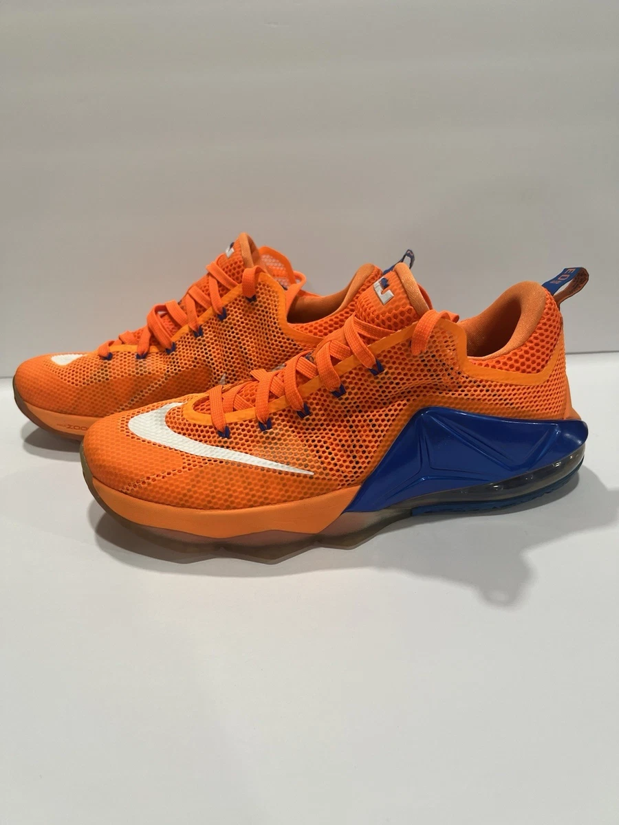 Nike LeBron12 Low Cavs Classic 27cm レブロン Men's Nike Lebron 12 Low Cavs Classic Orange Blue Size 9 (LIMITED