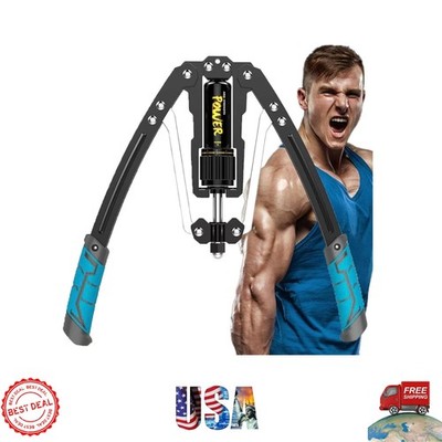 Sturdy Hydraulic Arm Strengthener - Adjustable 22-440lbs for Effective Workouts