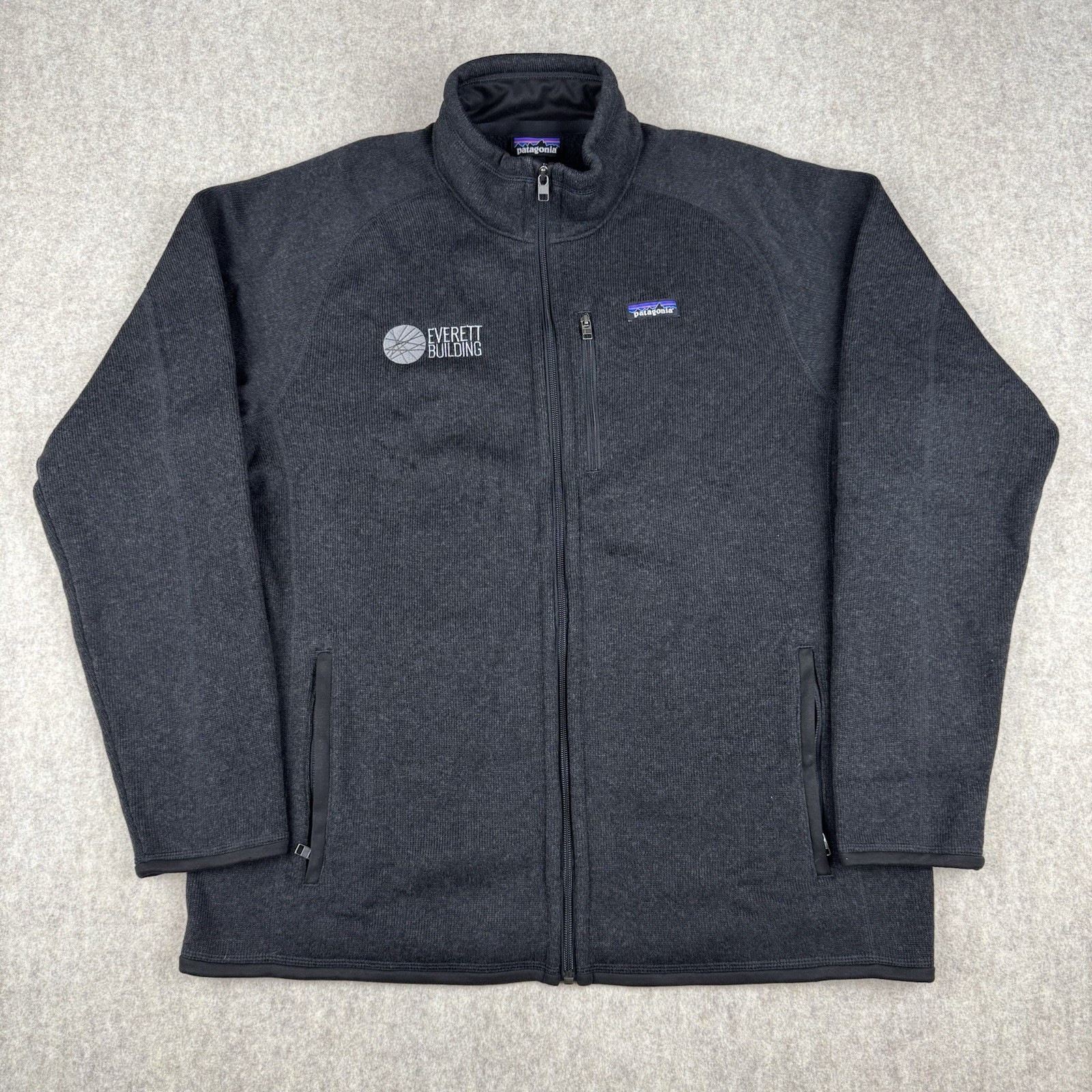 Patagonia Better Sweater Men's XL Black Full Zip Fleece Jacket Fast Shipping