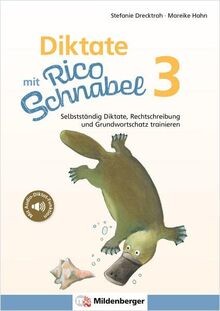Diktate mit Rico Schnabel, Klasse 3: Selbstständig Dikta... | Buch | Zustand gut
