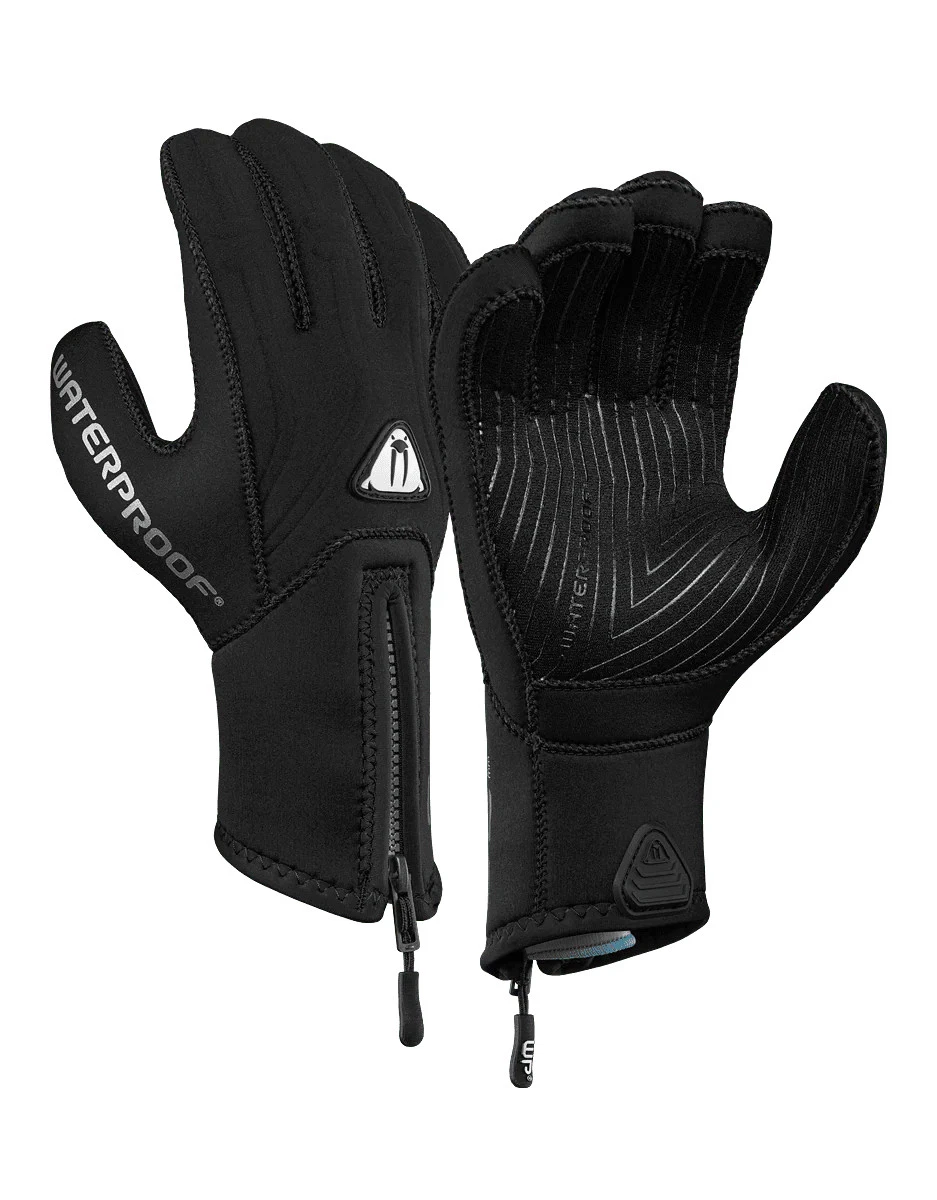 Waterproof G2 5 fingers semidry gloves, 5 mm