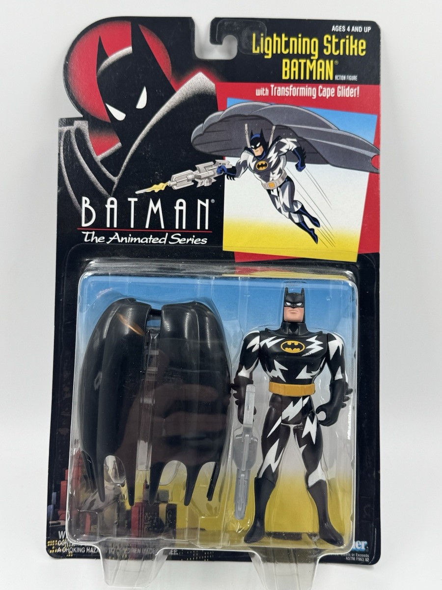 Vintage 1993 Lightning Strike Batman Action Figure Animated Series