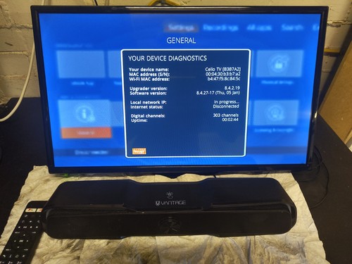 Cello Netgem Internet Smart 19 Inch 12v Caravan TV Freeview Full HD - Picture 3 of 13