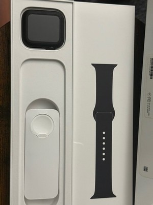 Apple Watch Series 6 44mm A2292 Excellent Aluminum w/ Bands | GPS Grey + Case