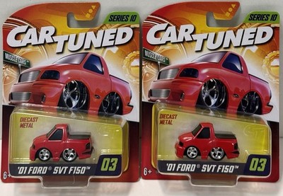 LOT OF 4! Car Tuned Series 10  01 FORD SVT F150 #03 MGA 2026  