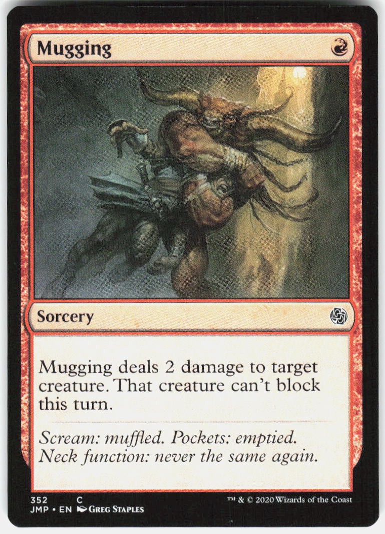 Mugging 352 Common Jumpstart Magic: The Gathering NM/M