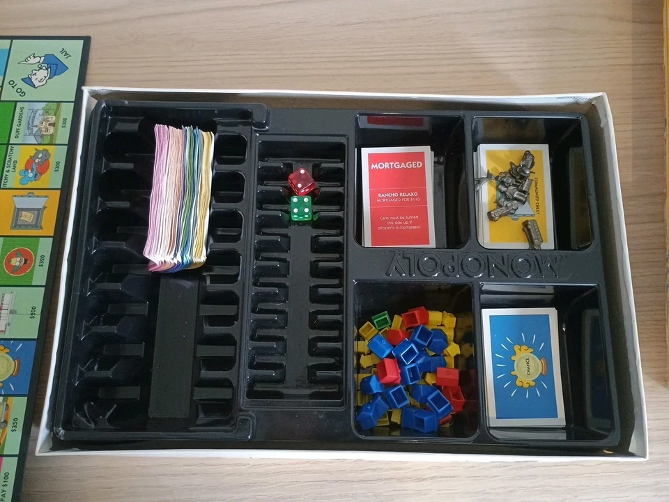 The Simpsons Monopoly Family Board Game - Parker Brothers, - Image 4 of 4