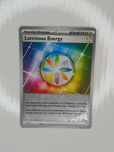 Luminous Energy Reverse Holo SV02: Paldea Evolved 191/193 NM. | eBay
