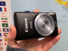 Canon PowerShot ELPH 115 IS IXUS 133 16.0MP Digital Camera 8X Optical Zoom Black