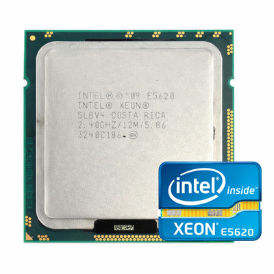 ntel Xeon E5620 2.40GHz 12MB LGA1366 SLBV4 CPU Sockel 1366 Prozessor Server