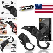 Mini Keychain Box Cutter with Stainless Steel Blade Perfect for Everyday Carry