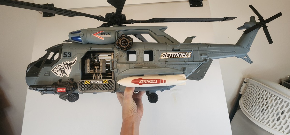 True Heroes Sentinel 1 U-53 Helicopter Lights Sounds 2017 Fits