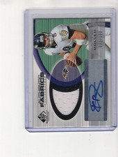 2004 UD SP GAME USED EDITION KYLE BOLLER AUTO JERSEY 32/100 BALTIMORE RAVENS