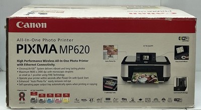 MA6 Canon PIXMA MP620 All-in-One Photo Printer Open Box Complete NEW