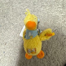 Steiff Duck Plush Toy with Scarf