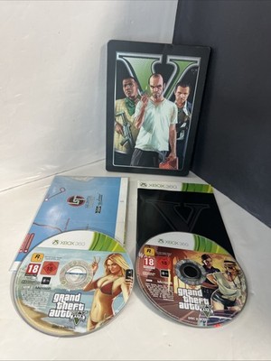 Grand Theft Auto 5 GTA V Special Edition Steelbook Xbox 360 Spiel ohne Schutzhülle