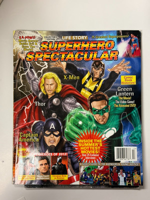 Superhero Spectacular Collector's Life Story Magazine 6 ET17