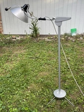 Castle Vintage Light #8 Medical Surgical Floor Examination Lamp atomic mcm Wow