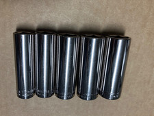 Craftsman Usa 38 Dr Sae 6 Point Deep Socket Set 12 To 34 G2