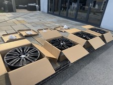 Range Rover Sport 22” Black Alloy Wheels 5x120