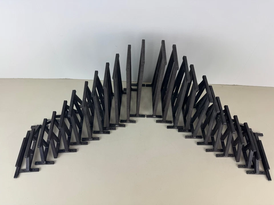 Aristocraft поезд эстакада набор # 7104 все 24 вертикальные пирсы 43 футов масштаб 1:29 - Изображение 3 из 4