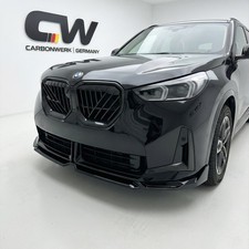 Frontlippe Lippe Schwert Frontspoiler Spoiler ABS Glanz für BMW X3 G45 Vorfaceli