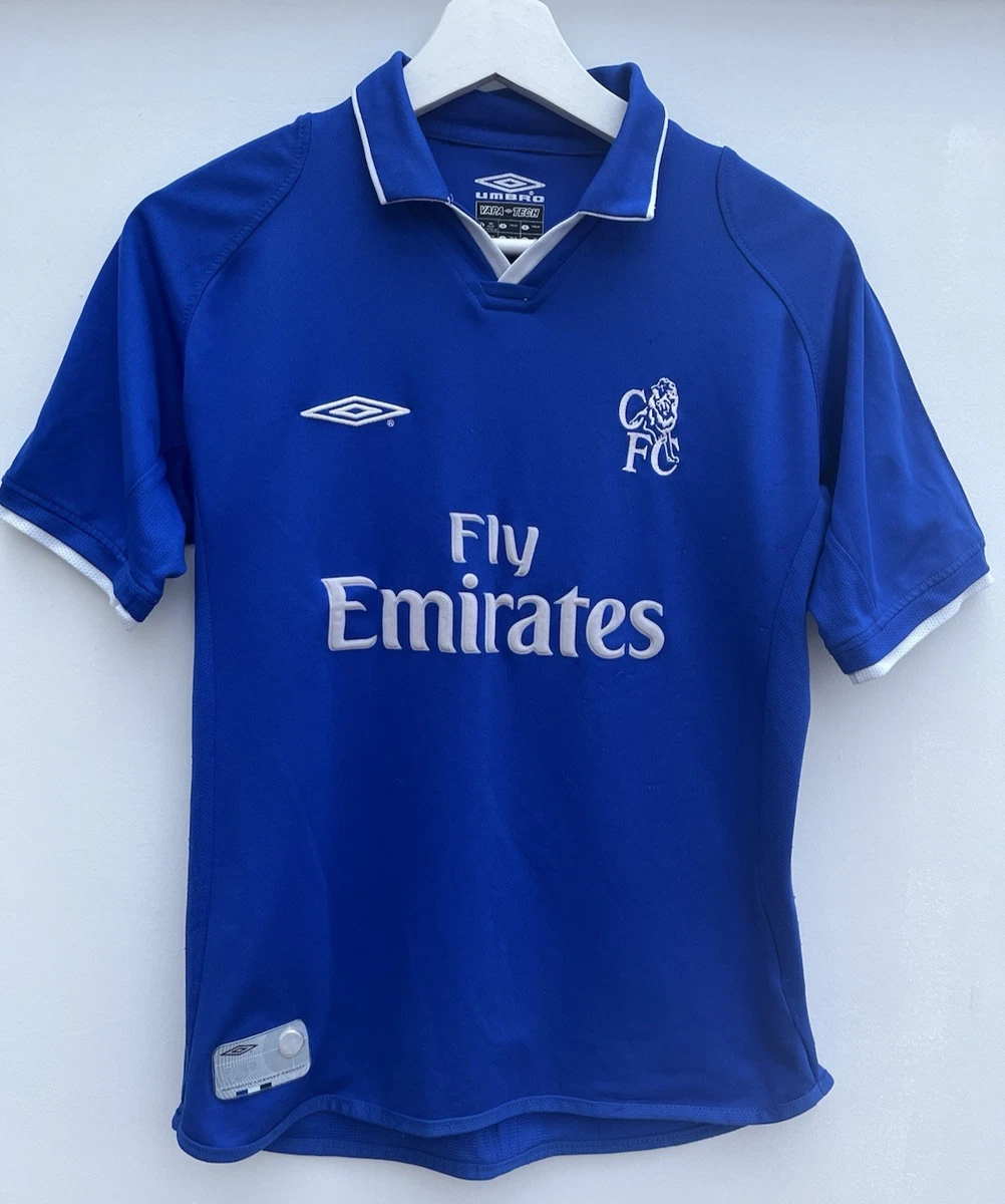 Maillot Chelsea Umbro Away 1996/1997 Vintage Jaune Taille XL #15 – Le Collector !