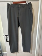 Bonobos Gray Athletic Fit 32x32 Men s Performance Golf Pants