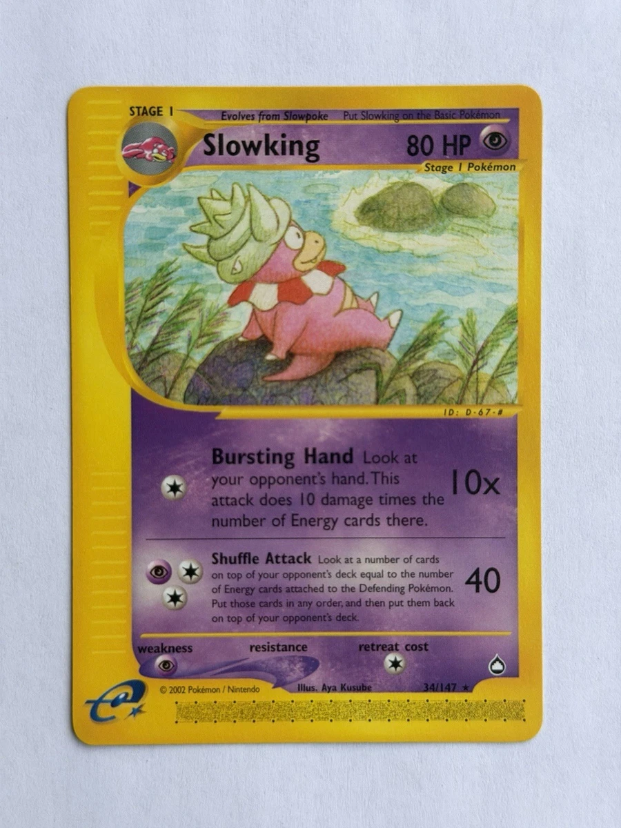Slowking Pokémon TCG Cards for sale | eBay