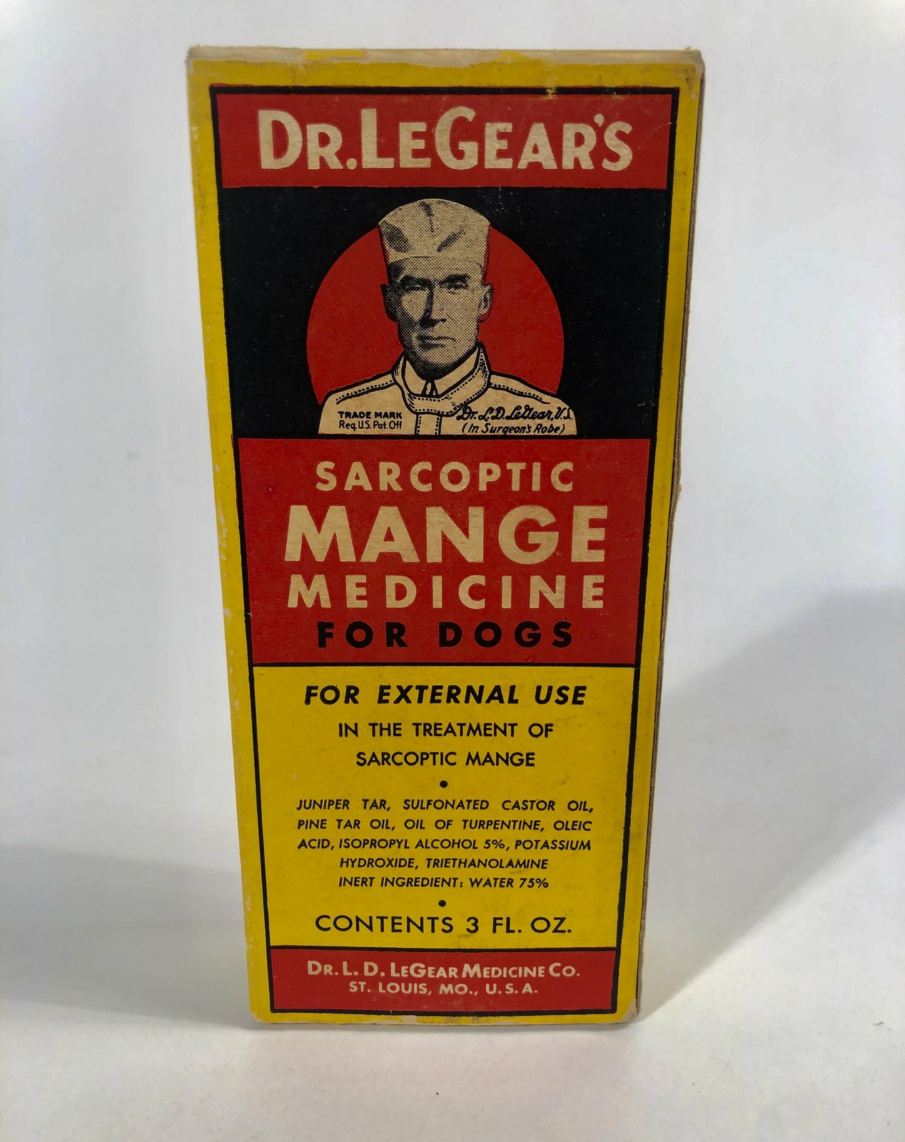 Dr. LeGear's Sarcoptic MANGE MEDICINE FOR DOGS St. Louis, Mo eBay