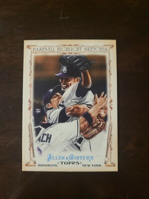 2011 Topps Allen & Ginter Matt Garza Highlight Sketches Insert #BHS-19 Rays