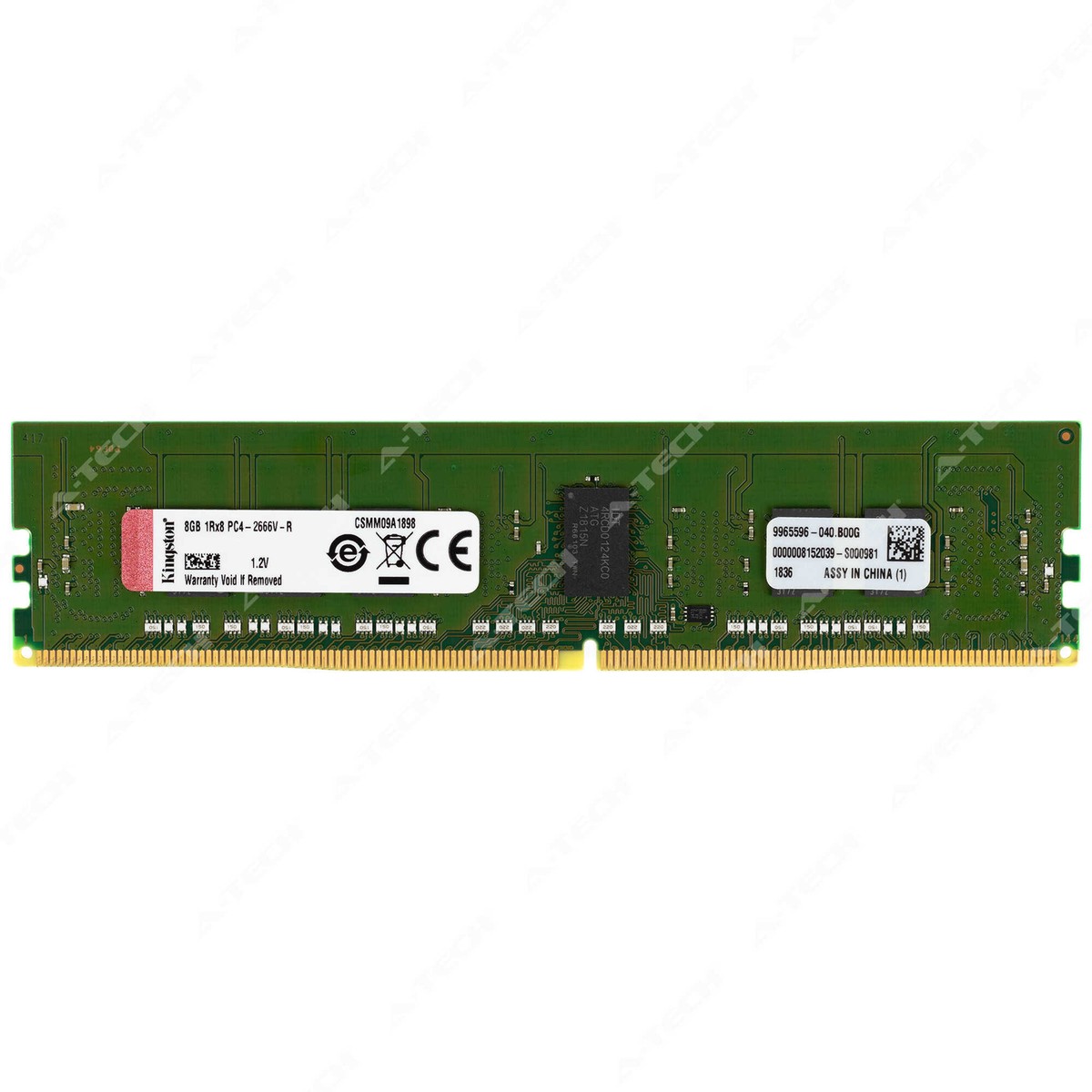 Kingston 1rx8 Ram MEMORIA RAM KINGSTON 4GB DDR3 1RX8 512M X 64-BIT