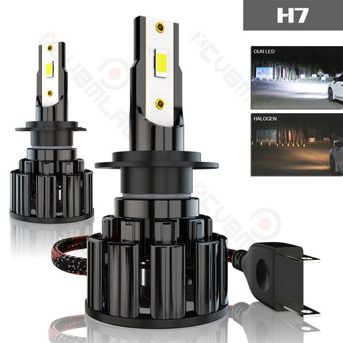 For Mazda 3 2004-2008 2009 2x H7 Low Beam LED Headlight Bulbs 6000K Bright WHite - Picture 19 of 21