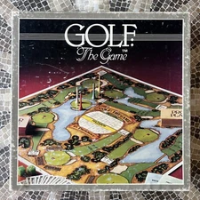 Progroup Inc. Golf The Game; Vintage 1985 Complete Board Game.