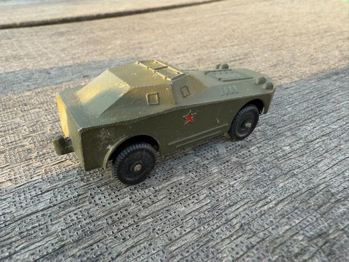 Vintage Soviet Army BRDM-1 Armored Car Military WW2 Metal Tank Toy (012) - Picture 4 of 6