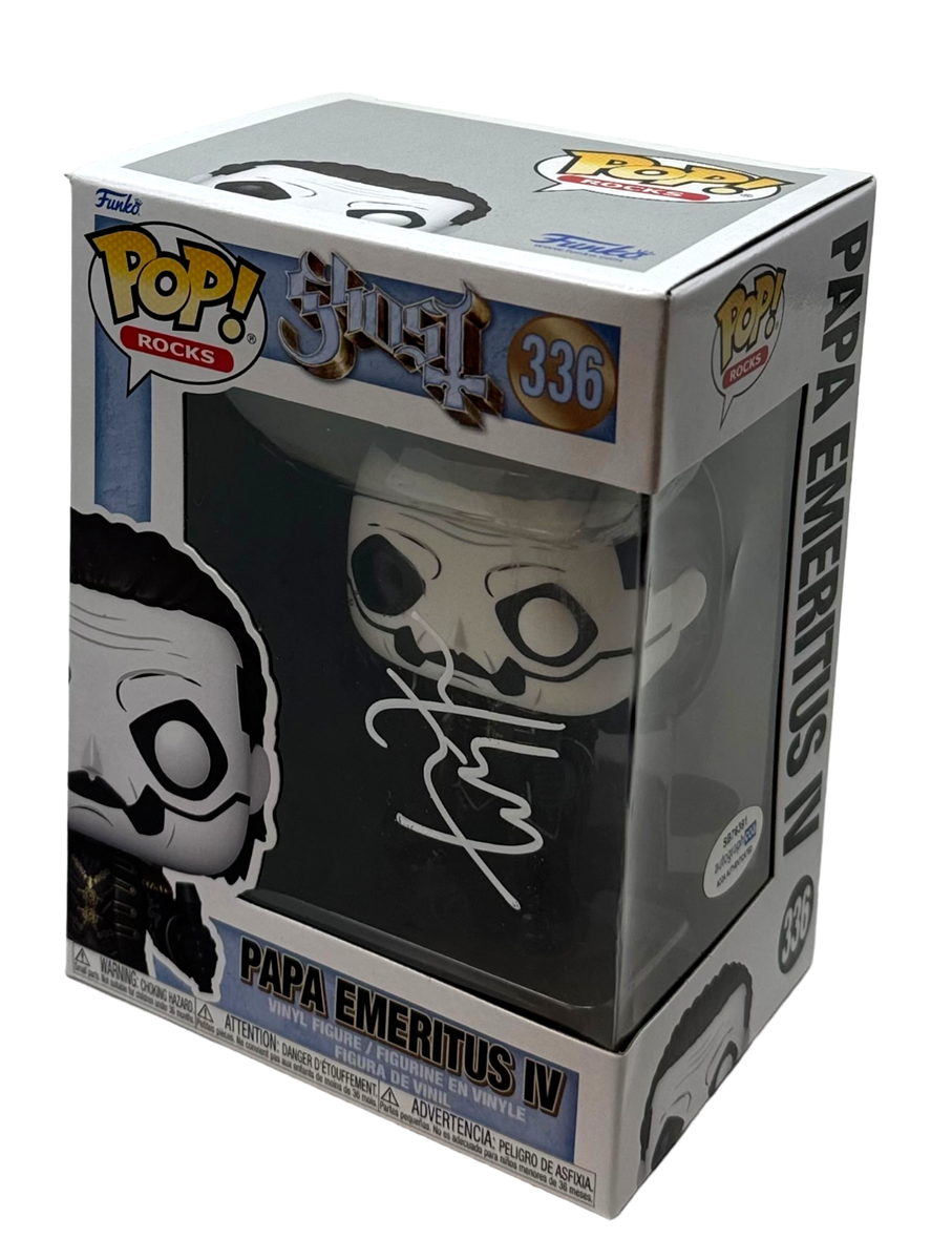 【TOBIAS FORGE直筆サイン入り】限定Funko POP! Ghost Tobias Forge Ghost Signed Funko Pop Papa Emeritus IV 336