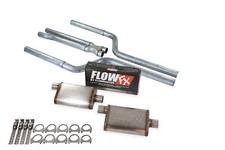 06-18 Dodge Charger 5.7L V8 2.5" Dual Exhaust Kit Flow FX Rear Exit
