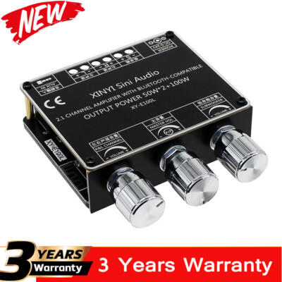 XINYI Sini Audio 2.1 Channel Amplifier Board Bluetooth Amp Module 50W*2+100W 