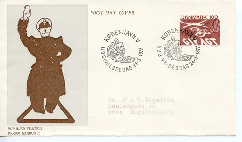 DENMARK 11977 Road Safety Traffic Act  FDC2521