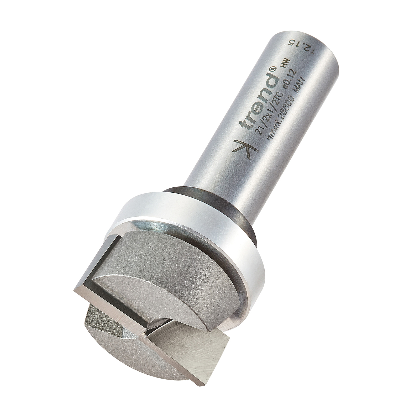 Trend 21/2X1/2TC Guided Housing Cutter 25.4mm Dia. X 11.1mm Cut