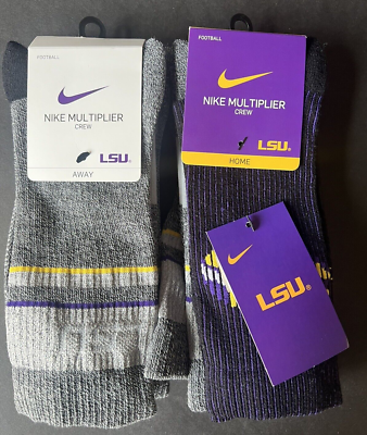 lsu nike socks