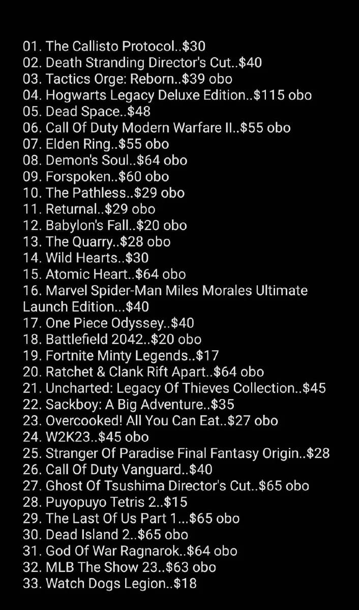 Ps5 Games List ps5-games-list