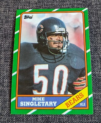 Mike Singletary 1986 Topps - #24 Chicago Bears Legend HOFer Samurai Mike