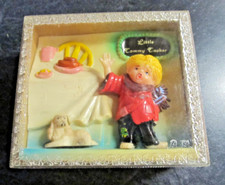 Vintage Nursery Rhyme Dolls Little Tommy Tucker Hong Kong Diorama Box
