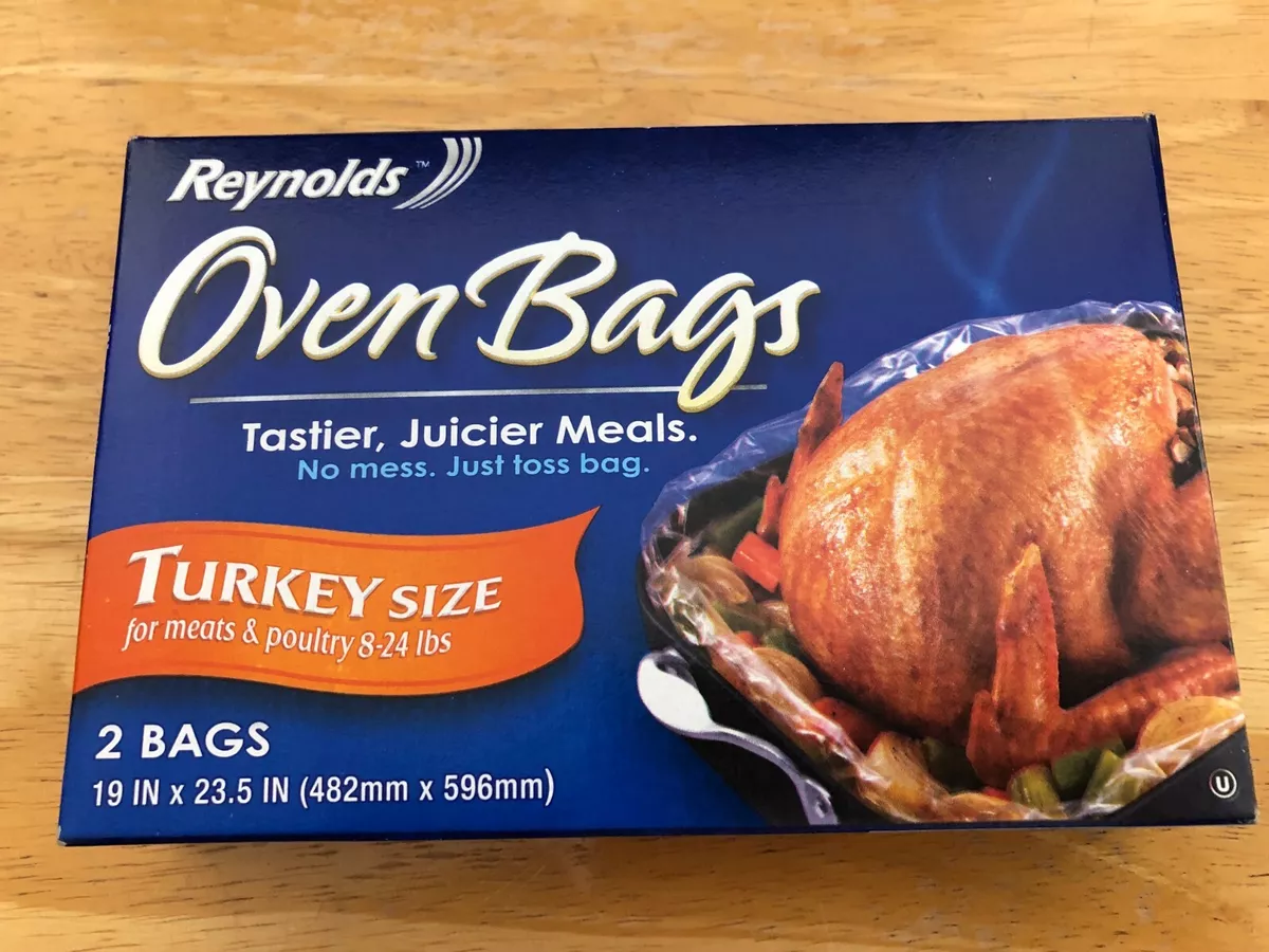 Reynolds Oven Bags (2 bags total) Turkey size 8-24 lbs