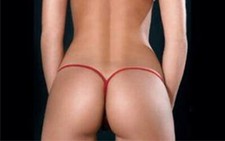 Lencería exótica SEXY V BACK G-String MICRO PANTY TANGA PEDRERÍA BAILARINA