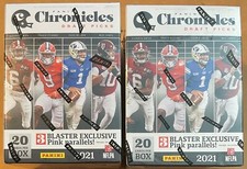 2021 Panini Chronicles Draft Picks Football Blaster Box Lot of 2 Boxes
