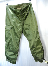 Vintage Military Pants trousers Extreme Cold Weather Impermeable LARGE