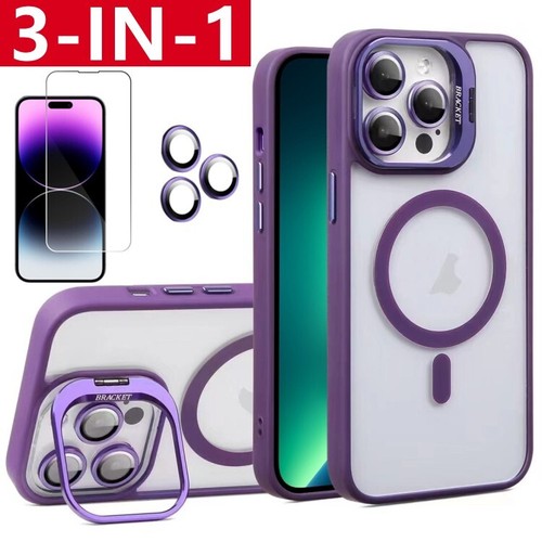 For iPhone 16 15 14 13 12 Pro Max Shockproof Case &Screen Protector & Camera Len - Picture 16 of 21