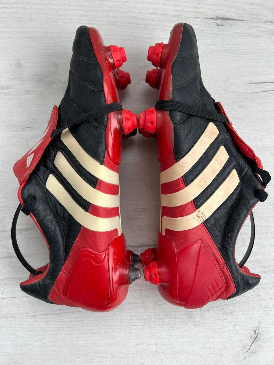 Adidas Predator Mania SAMPLE Red Black Football Classic Cleats Boots US9 UK8 1 2